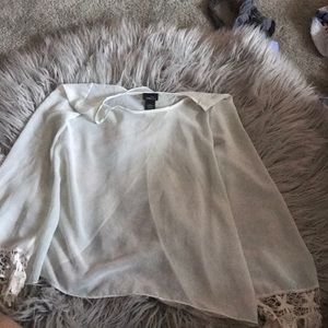 Sheer blouse
